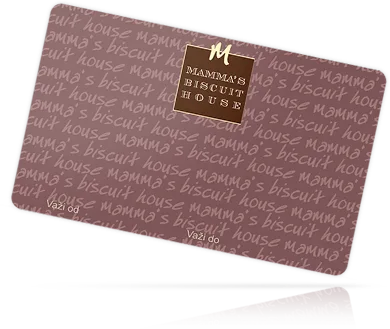 Loyalty kartica za Mammas Biscuit House